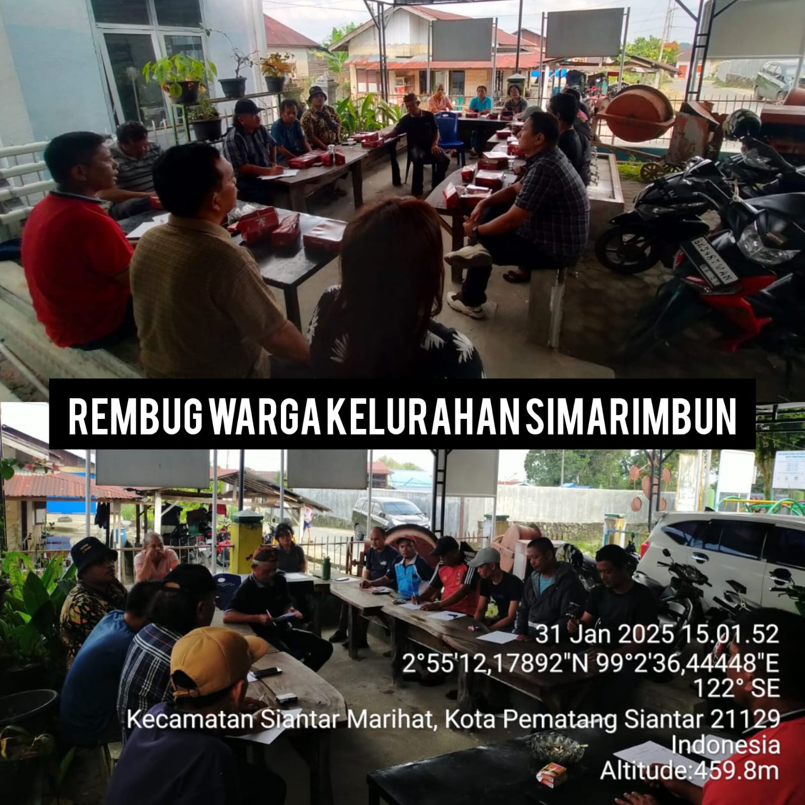 KECAMATAN SIANTAR MARIMBUN MELAKSANAKAN REMBUG WARGA SERENTAK