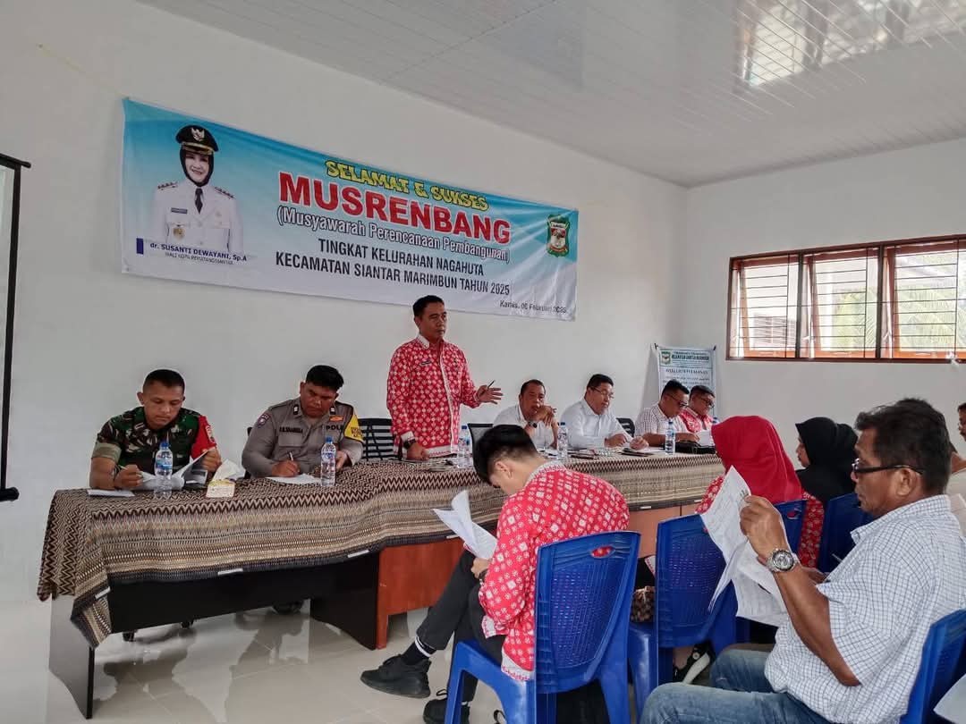 HARI TERAKHIR PELAKSANAAN MUSRENBANG KELURAHAN DI KECAMATAN SIANTAR MARIMBUN
